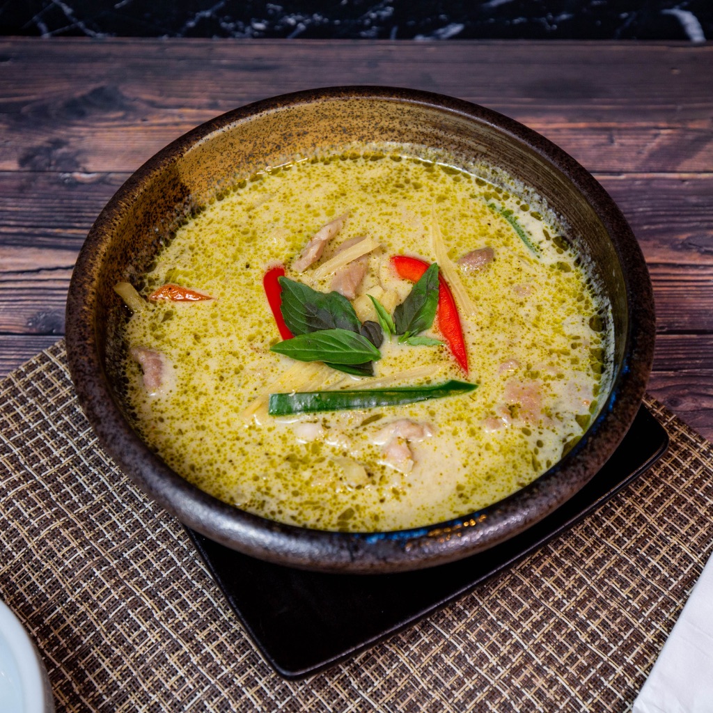 Thai Basil signature curry dish