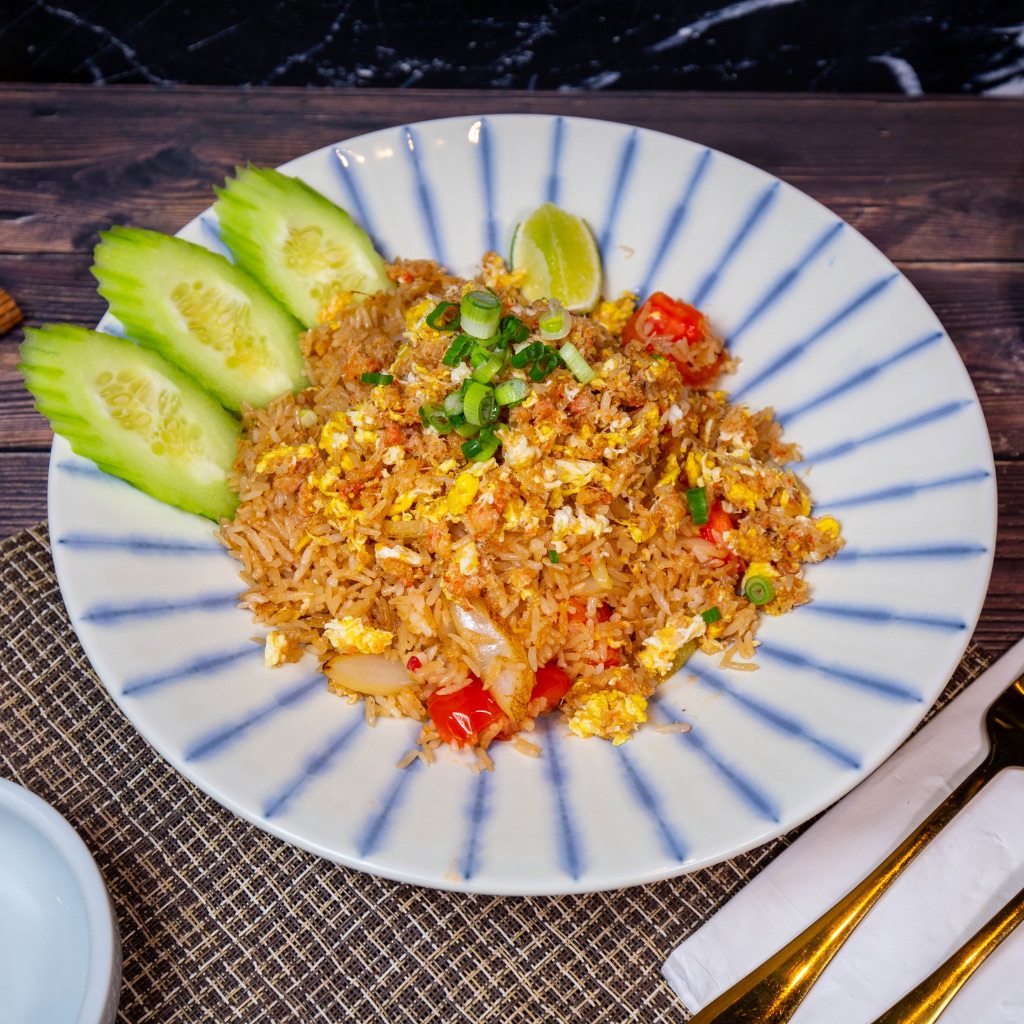 Thai Basil fresh noodle dish